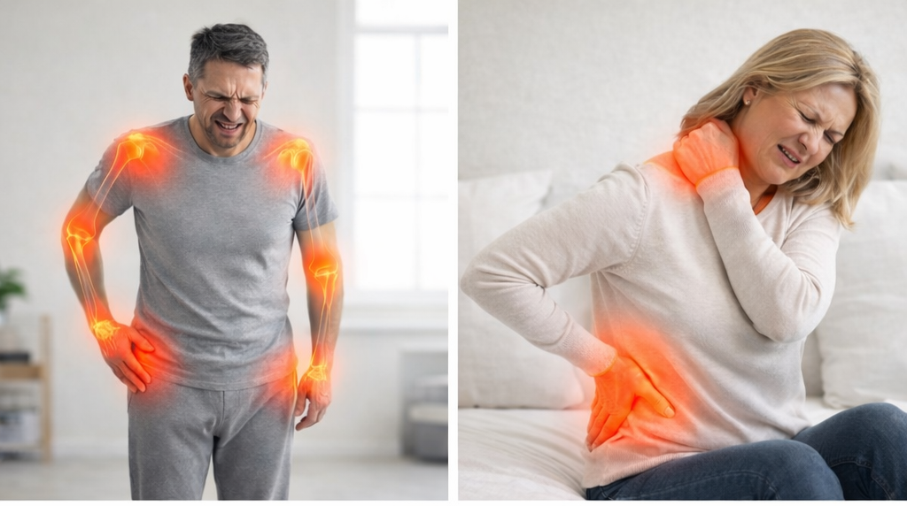 Back pain relief through acupressure